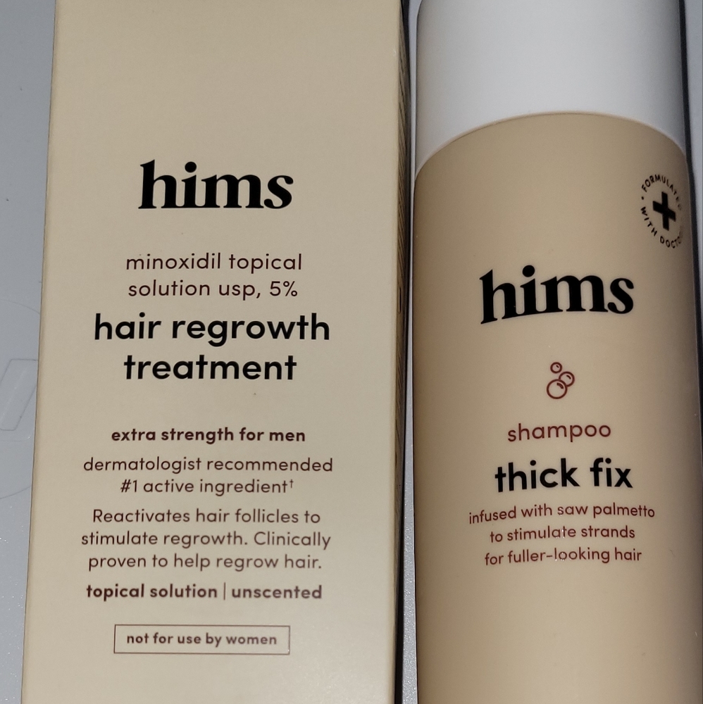 Hims Minoxidil and Shampoo Bundle! New w/o tags